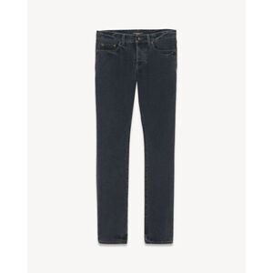 Saint Laurent Men's Black-Wash Slim-Fit Jeans Sz 32